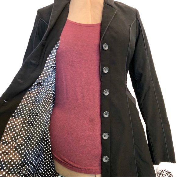 Black jacket (retro flared skirt) - Picture 4 of 5